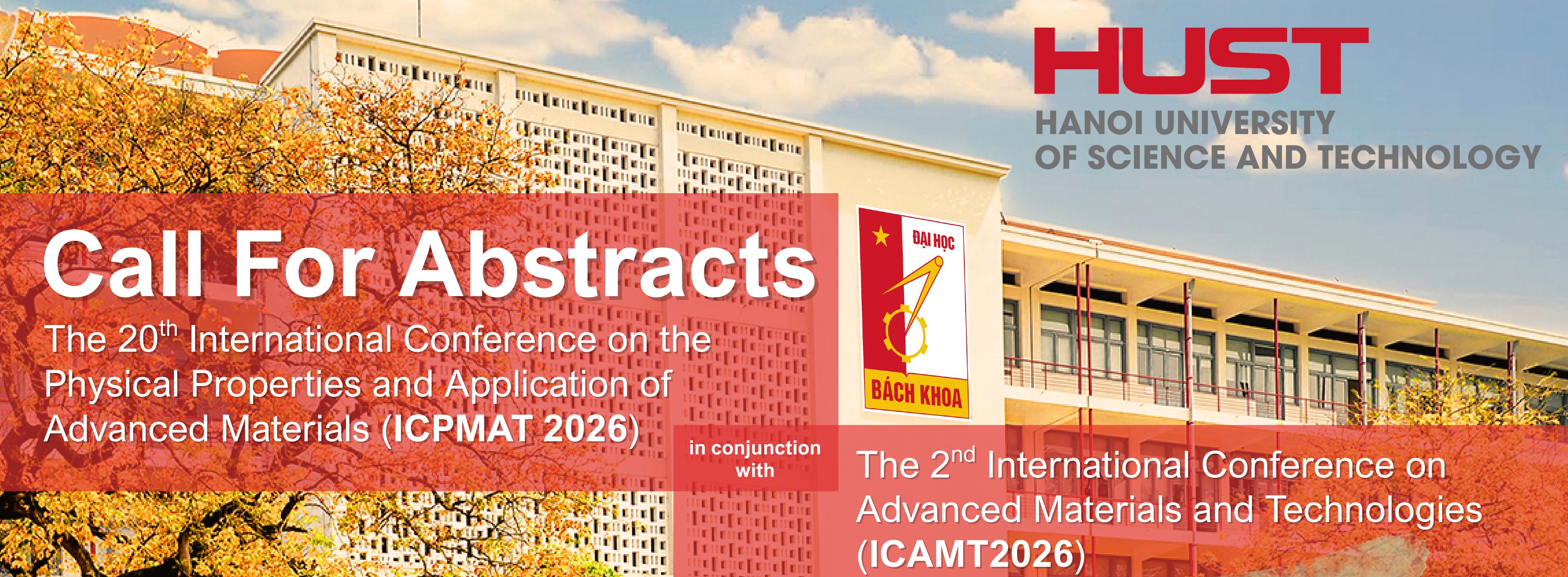 Call for Abstracts ICPMAT 2026