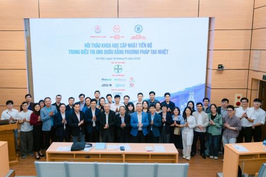 Hội thảo khoa học cập nhật tiến bộ trong điều trị ung bướu bằng phương pháp tạo nhiệt & Lễ tri ân Ngày Nhà giáo Việt Nam