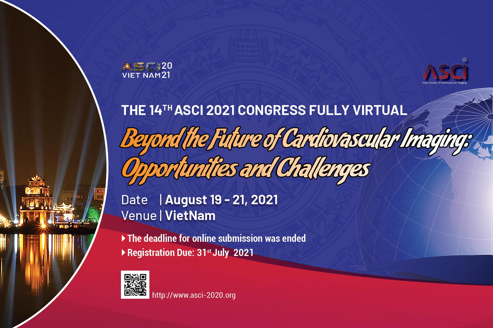 Thông báo số 2: Đăng ký tham dự và gửi hình ảnh báo cáo hội nghị hình ảnh tim mạch châu á lần thứ 14