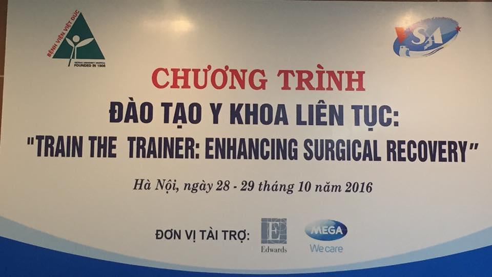 Trung tâm Gây mê và Hồi sức-Bệnh viện Việt Đức tổ chức đào tạo trực tuyến từ Australia qua hệ thống Skype và Live Case Performance từ phòng mổ lên hội trường trung tâm